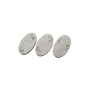 Micro Art Studio - Resin Round/Oval Bases - Wasteland Bases - Oval 75x42mm (2)