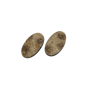 Micro Art Studio - Resin Round/Oval Bases - Wasteland Bases - Oval 90x52mm (2)