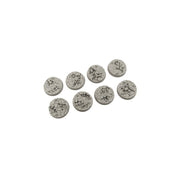 Micro Art Studio - Resin Round/Oval Bases - Chaos Waste Bases - Round 32mm (4)