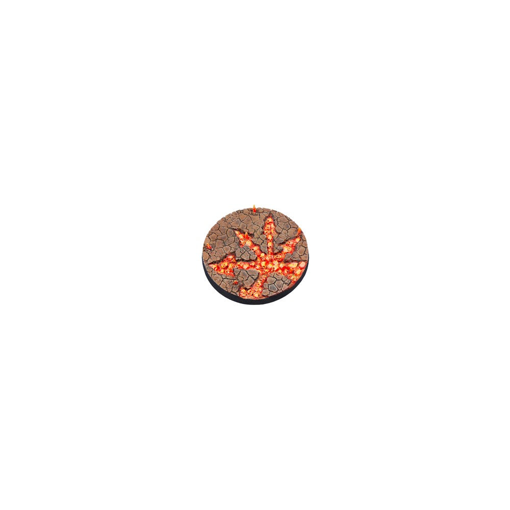 Micro Art Studio - Resin Round/Oval Bases - Chaos Waste Bases - Round 60mm (1)