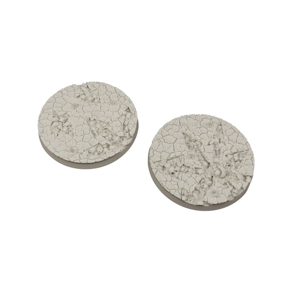Micro Art Studio - Resin Round/Oval Bases - Chaos Waste Bases - Round 60mm (1)