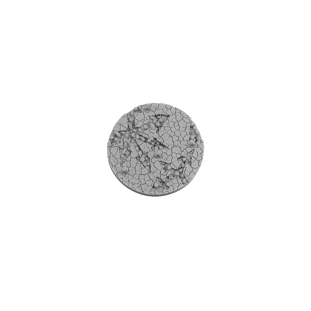 Micro Art Studio - Resin Round/Oval Bases - Chaos Waste Bases Round 80mm (1)