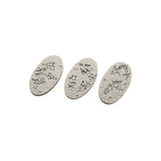 Micro Art Studio - Resin Round/Oval Bases - Chaos Waste Bases - Oval 75x42mm (2)