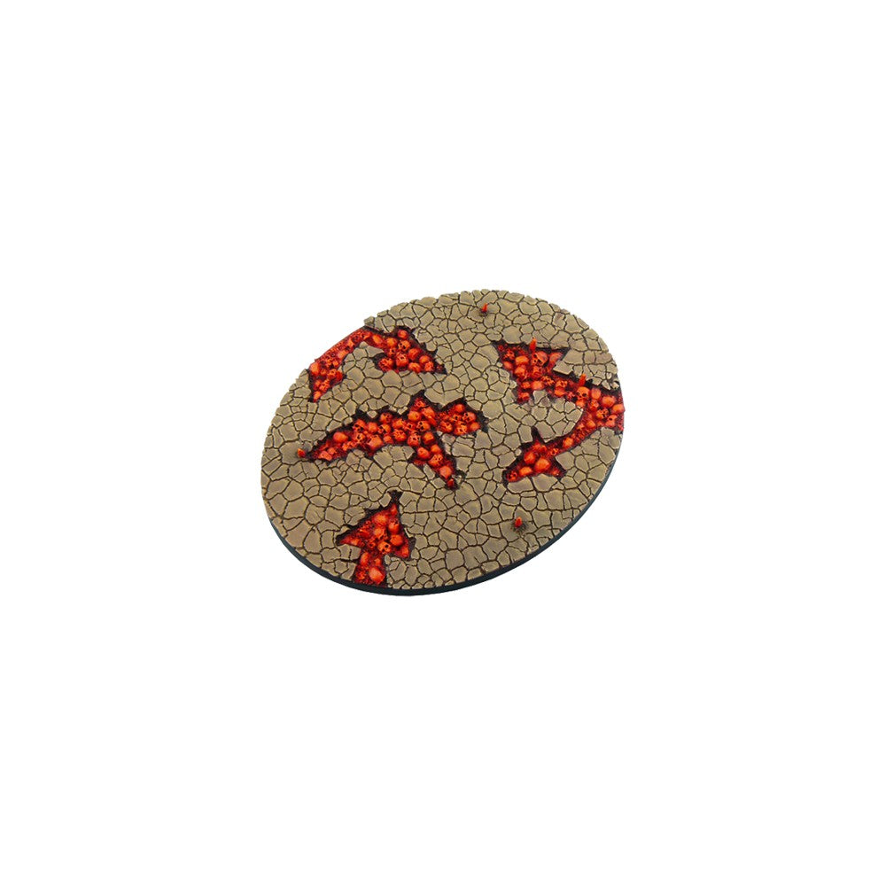 Micro Art Studio - Resin Round/Oval Bases - Chaos Waste Bases - Oval 120x92mm (1)