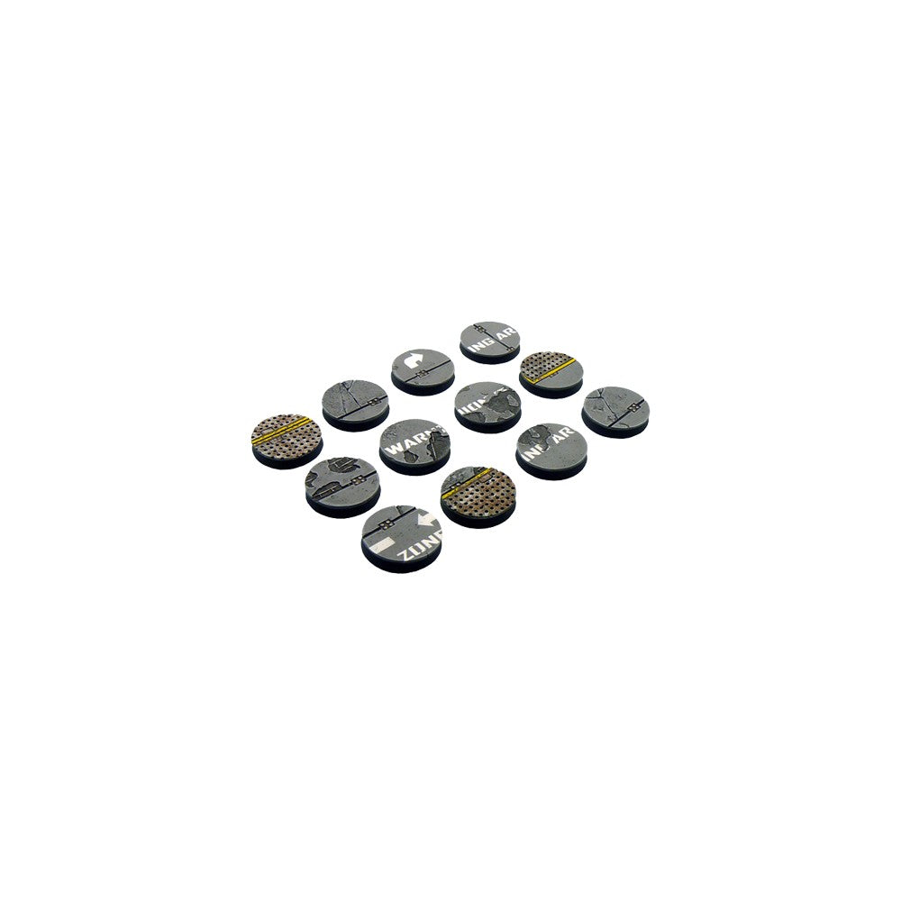 Micro Art Studio - Resin Round/Oval Bases - Warehouse Bases - Round 25mm (5)