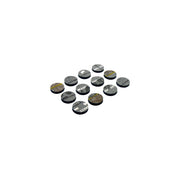 Micro Art Studio - Resin Round/Oval Bases - Warehouse Bases - Round 25mm (5)