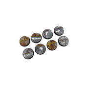 Micro Art Studio - Resin Round/Oval Bases - Warehouse Bases - Round 32mm (4)