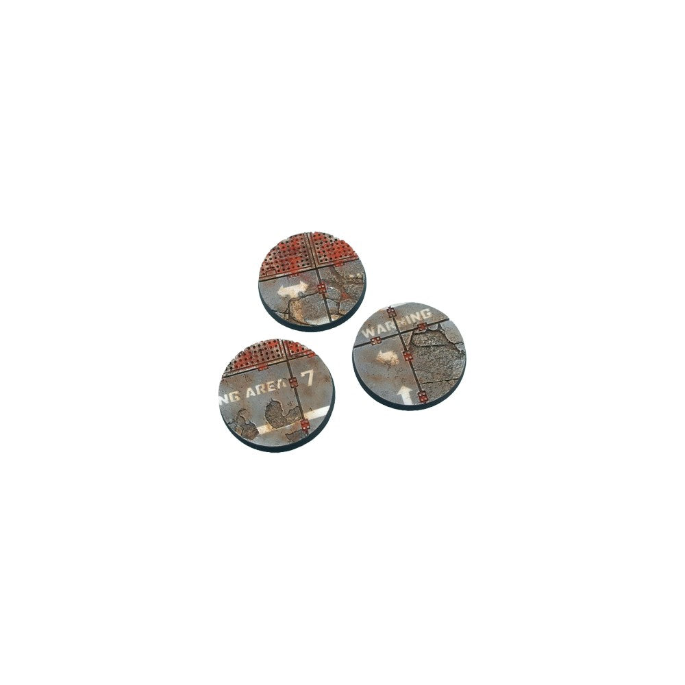 Micro Art Studio - Resin Round/Oval Bases - Warehouse Bases - Round 50mm (2)