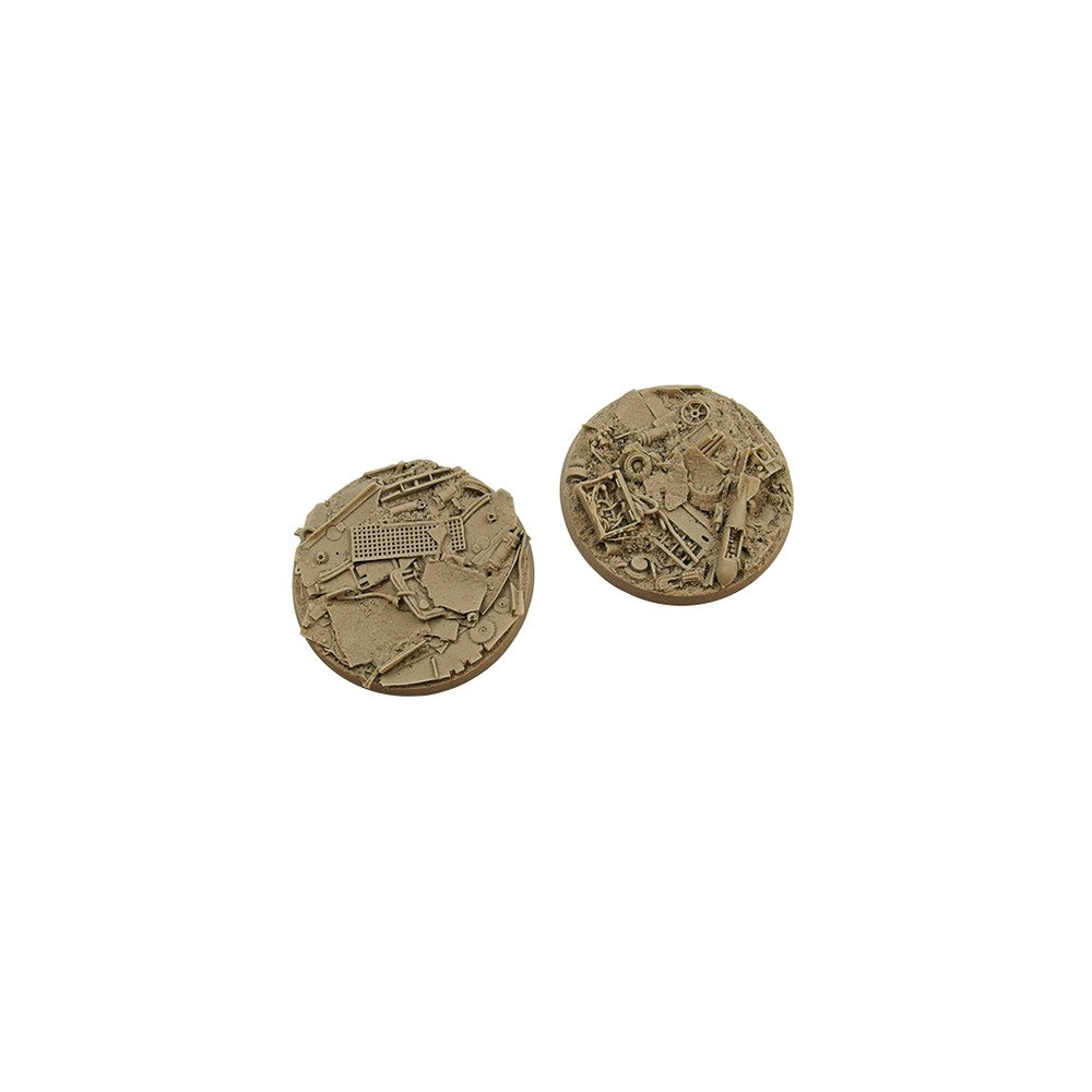Micro Art Studio - Resin Round/Oval Bases - Scrapyard Bases - Round 60mm (1)