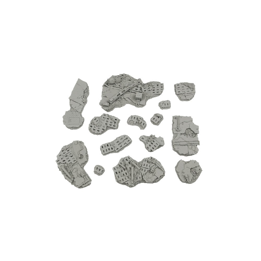 Micro Art Studio - Resin Round/Oval Bases - Concrete Basing Kit (14)