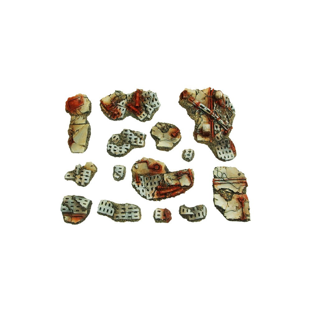 Micro Art Studio - Resin Round/Oval Bases - Concrete Basing Kit (14)
