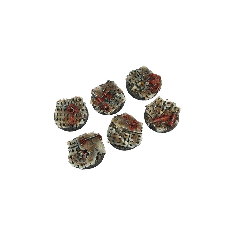 Micro Art Studio - Resin Round/Oval Bases - Concrete Bases - Round 40mm (2)