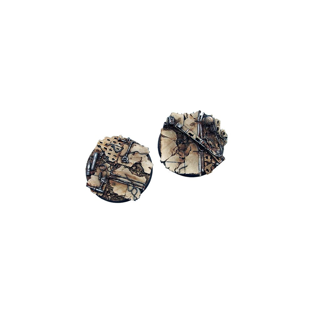 Micro Art Studio - Resin Round/Oval Bases - Concrete Bases - Round 60mm (1)