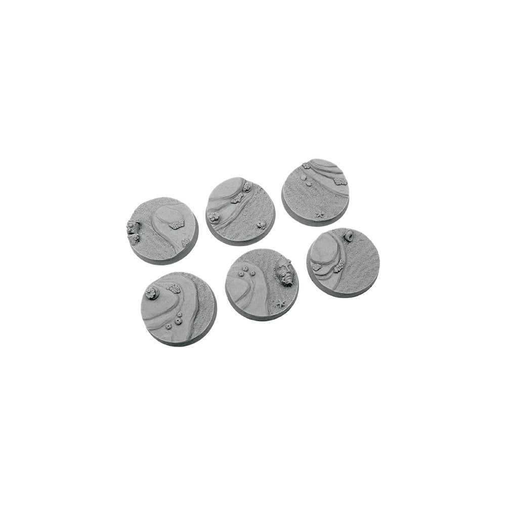 Micro Art Studio - Resin Round/Oval Bases - Deep Water Bases Round 40mm (2)