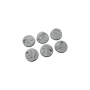 Micro Art Studio - Resin Round/Oval Bases - Deep Water Bases Round 40mm (2)