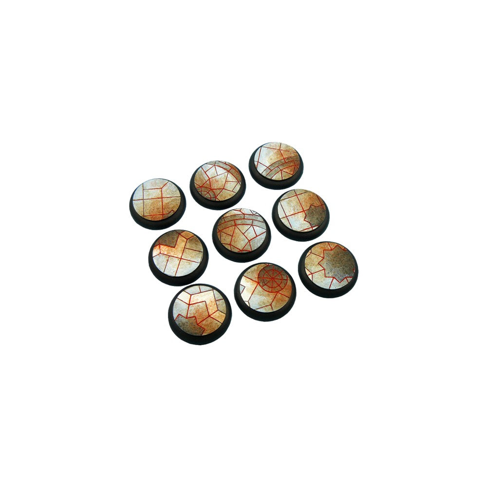 Micro Art Studio - Resin Wide Lip Round Bases - Mosaic Bases - WRound 30mm (5)
