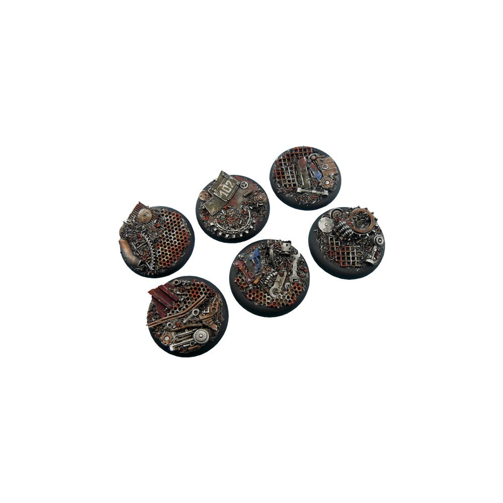 Micro Art Studio - Resin Wide Lip Round Bases - Trash Bases - WRound 40mm (2)