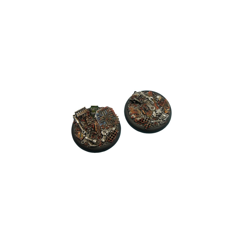 Micro Art Studio - Resin Wide Lip Round Bases - Trash Bases - WRound 50mm (1)