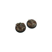 Micro Art Studio - Resin Wide Lip Round Bases - Trash Bases - WRound 50mm (1)