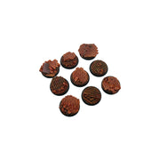 Micro Art Studio - Resin Wide Lip Round Bases - Old Factory Bases - WRound 30mm (5)