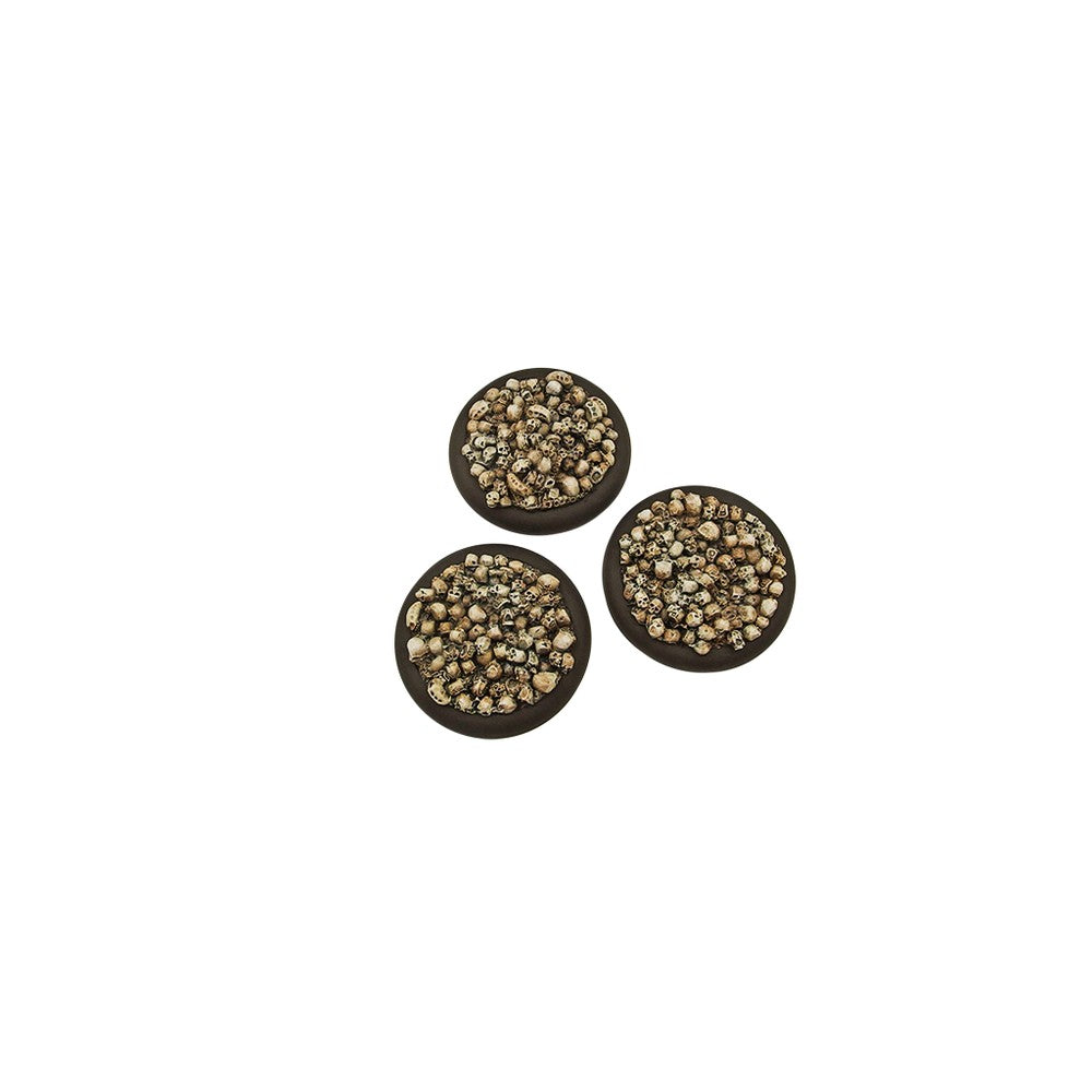 Micro Art Studio - Resin Wide Lip Round Bases - Skulls Bases - WRound 50mm (1)