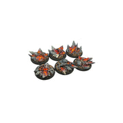 Micro Art Studio - Resin Wide Lip Round Bases - Chaos Bases - WRound 40mm (2)