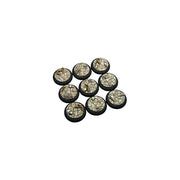 Micro Art Studio - Resin Wide Lip Round Bases - Wasteland Bases - WRound 30mm (5)