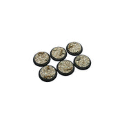 Micro Art Studio - Resin Wide Lip Round Bases - Wasteland Bases - WRound 40mm (2)