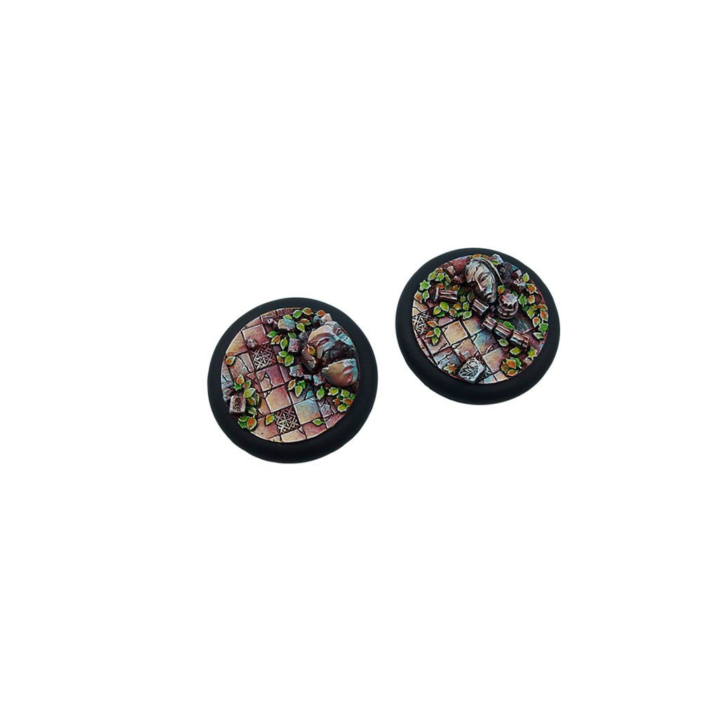 Micro Art Studio - Resin Wide Lip Round Bases - Ancient Bases - WRound 50mm (1)