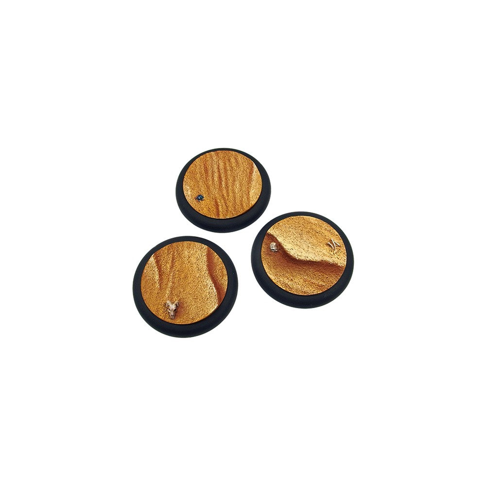 Micro Art Studio - Resin Wide Lip Round Bases - Desert Bases - WRound 50mm (1)