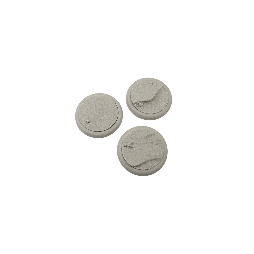 Micro Art Studio - Resin Wide Lip Round Bases - Desert Bases - WRound 50mm (1)