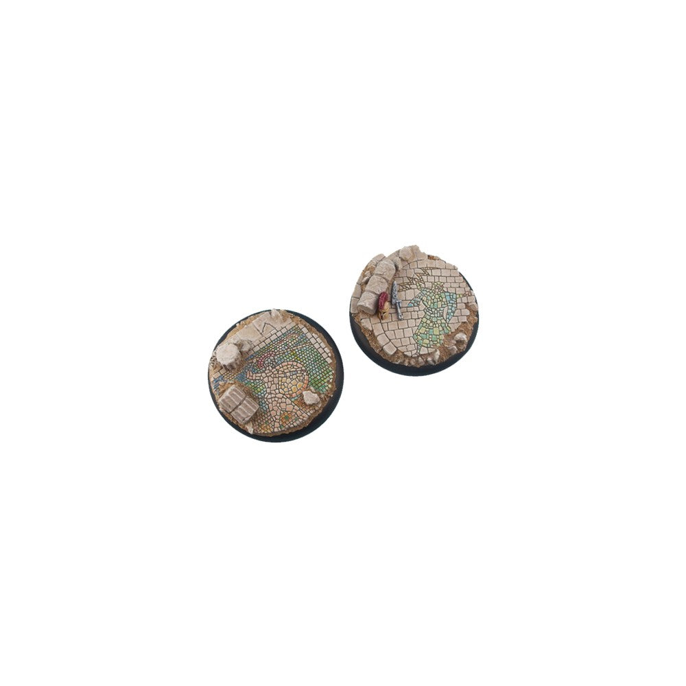 Micro Art Studio - Resin Wide Lip Round Bases - Halodyne Bases - WRound 50mm (1)