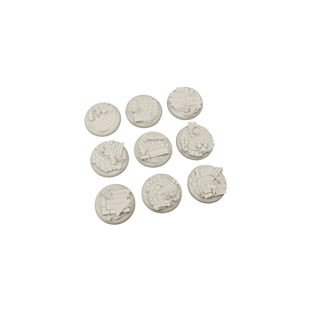 Micro Art Studio - Resin Wide Lip Round Bases - Triad Bases - 30mm WRound (5)