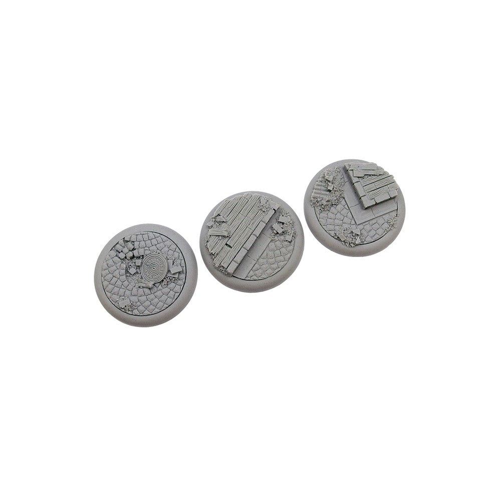 Micro Art Studio - Resin Wide Lip Round Bases - Triad Bases - 50mm WRound (1)