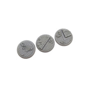 Micro Art Studio - Resin Wide Lip Round Bases - Triad Bases - 50mm WRound (1)