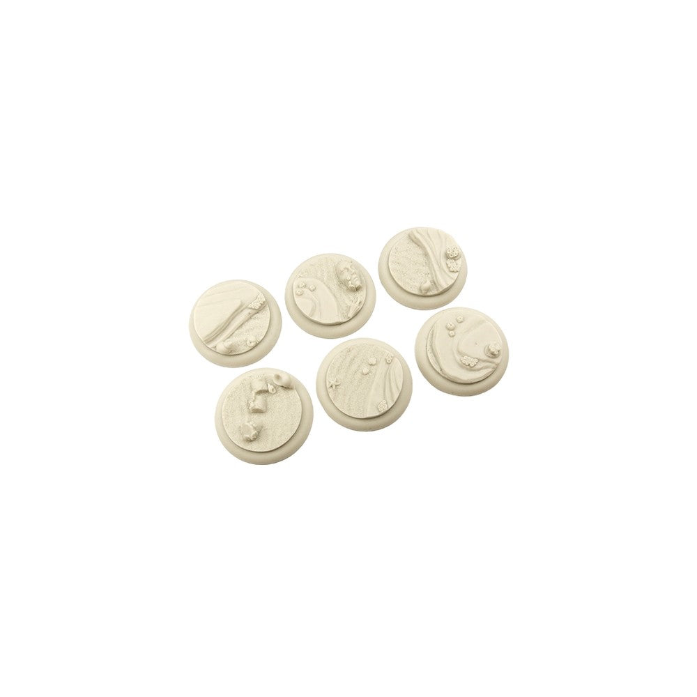 Micro Art Studio - Resin Wide Lip Round Bases - Deep Water Bases - WRound 40mm (2)
