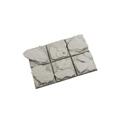 Micro Art Studio - Resin Square/Rectangular Bases - Shale Bases 40x40mm (4)