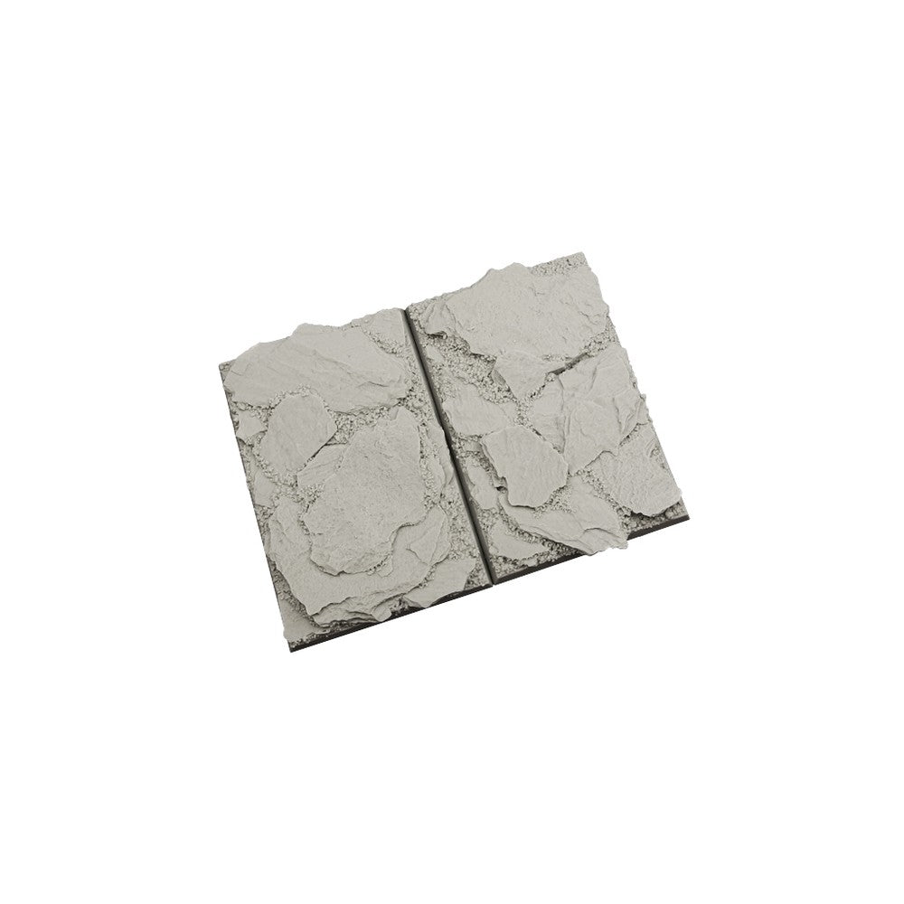 Micro Art Studio - Resin Square/Rectangular Bases - Shale Bases 50x75mm (1)