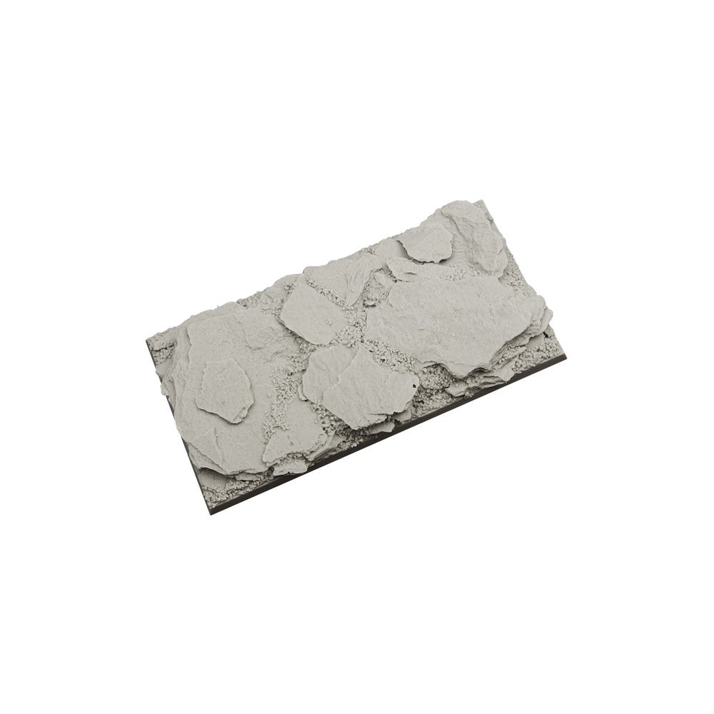 Micro Art Studio - Resin Square/Rectangular Bases - Shale Bases 50x100mm (1)