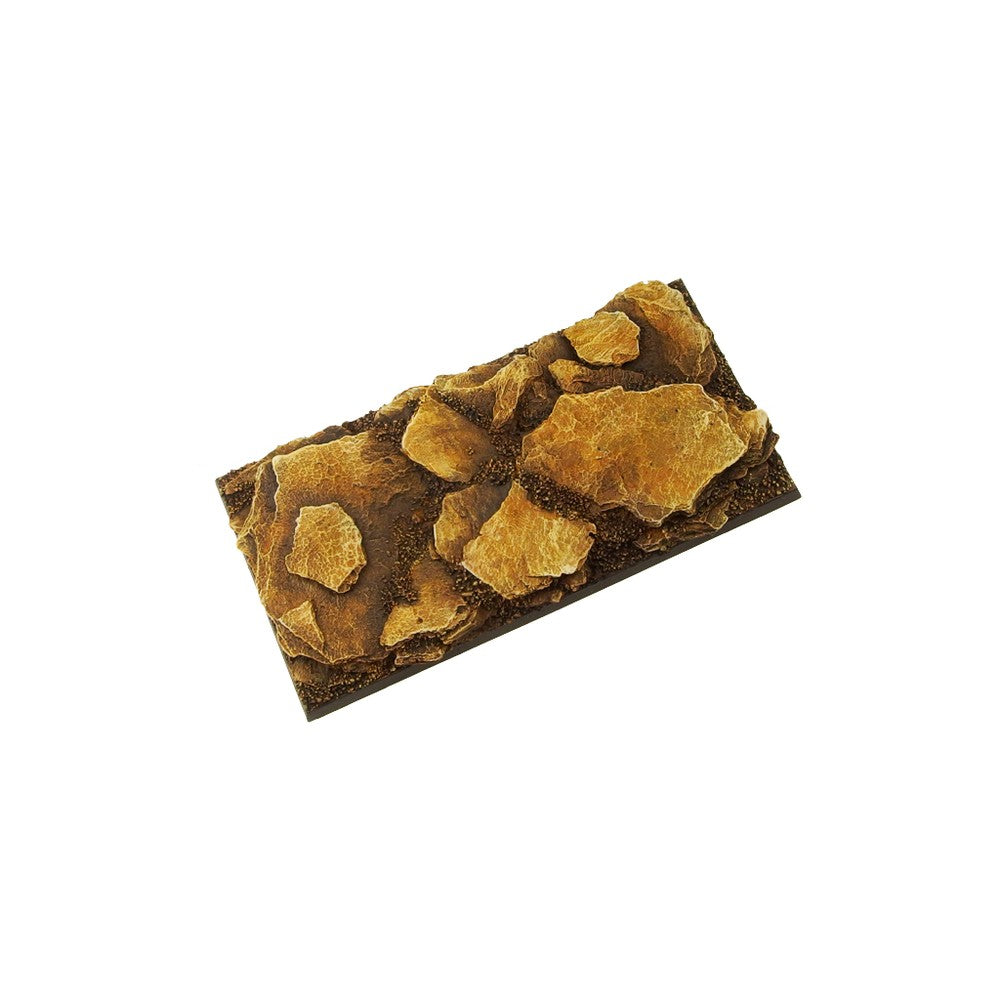 Micro Art Studio - Resin Square/Rectangular Bases - Shale Bases 50x100mm (1)