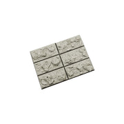 Micro Art Studio - Resin Square/Rectangular Bases - Forest Bases 25x50mm (5)