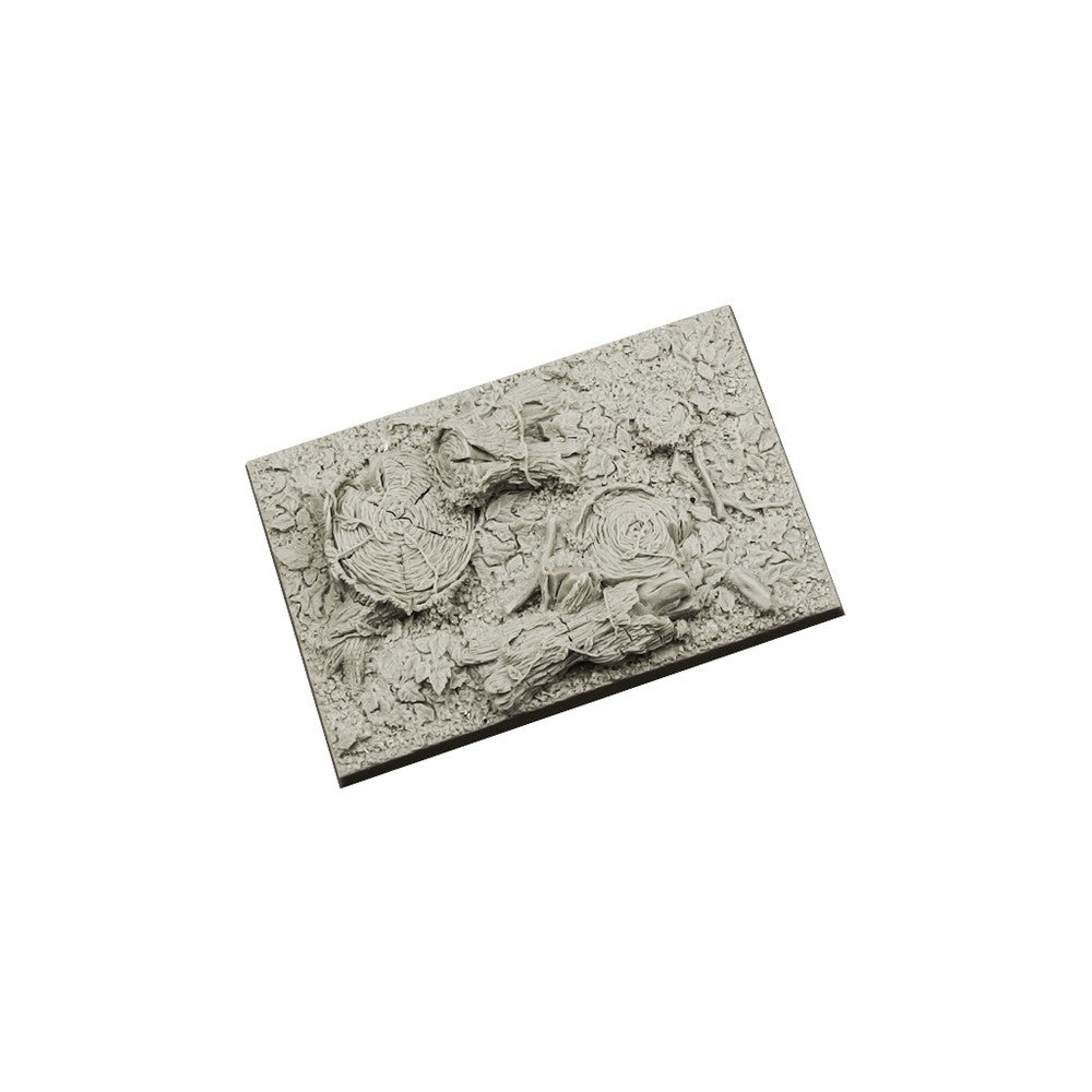 Micro Art Studio - Resin Square/Rectangular Bases - Forest Bases 50x75mm (1)