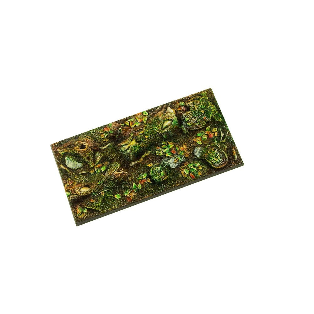 Micro Art Studio - Resin Square/Rectangular Bases - Forest Bases 50x100mm (1)