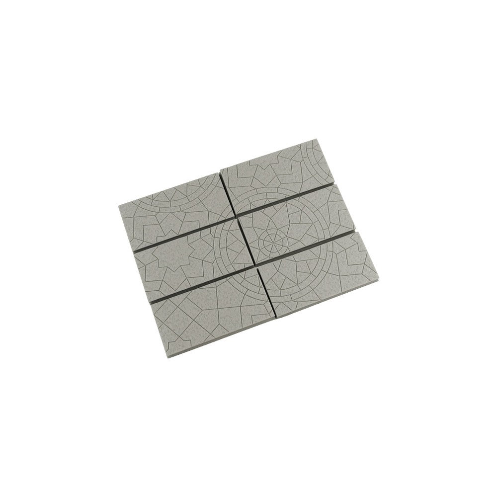 Micro Art Studio - Resin Square/Rectangular Bases - Mosaic Bases 25x50mm (5)