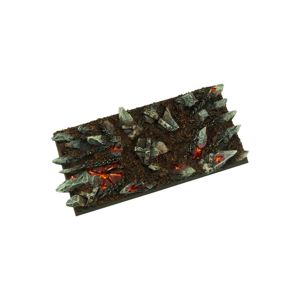 Micro Art Studio - Resin Square/Rectangular Bases - Chaos Bases 50x100mm (1)