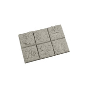 Micro Art Studio - Resin Square/Rectangular Bases - Jungle Bases 40x40mm (4)