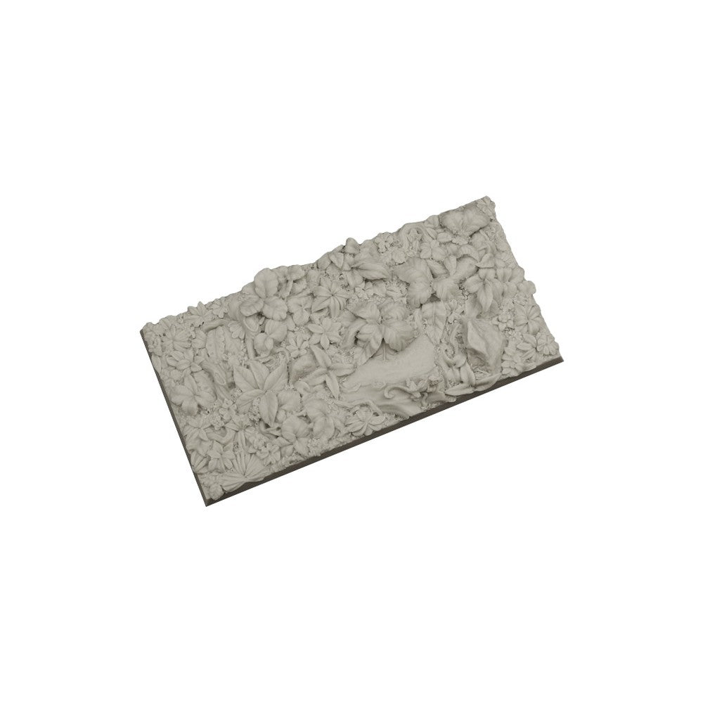 Micro Art Studio - Resin Square/Rectangular Bases - Jungle Bases 50x100mm (1)
