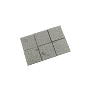 Micro Art Studio - Resin Square/Rectangular Bases - Wasteland Bases 40x40mm (4)