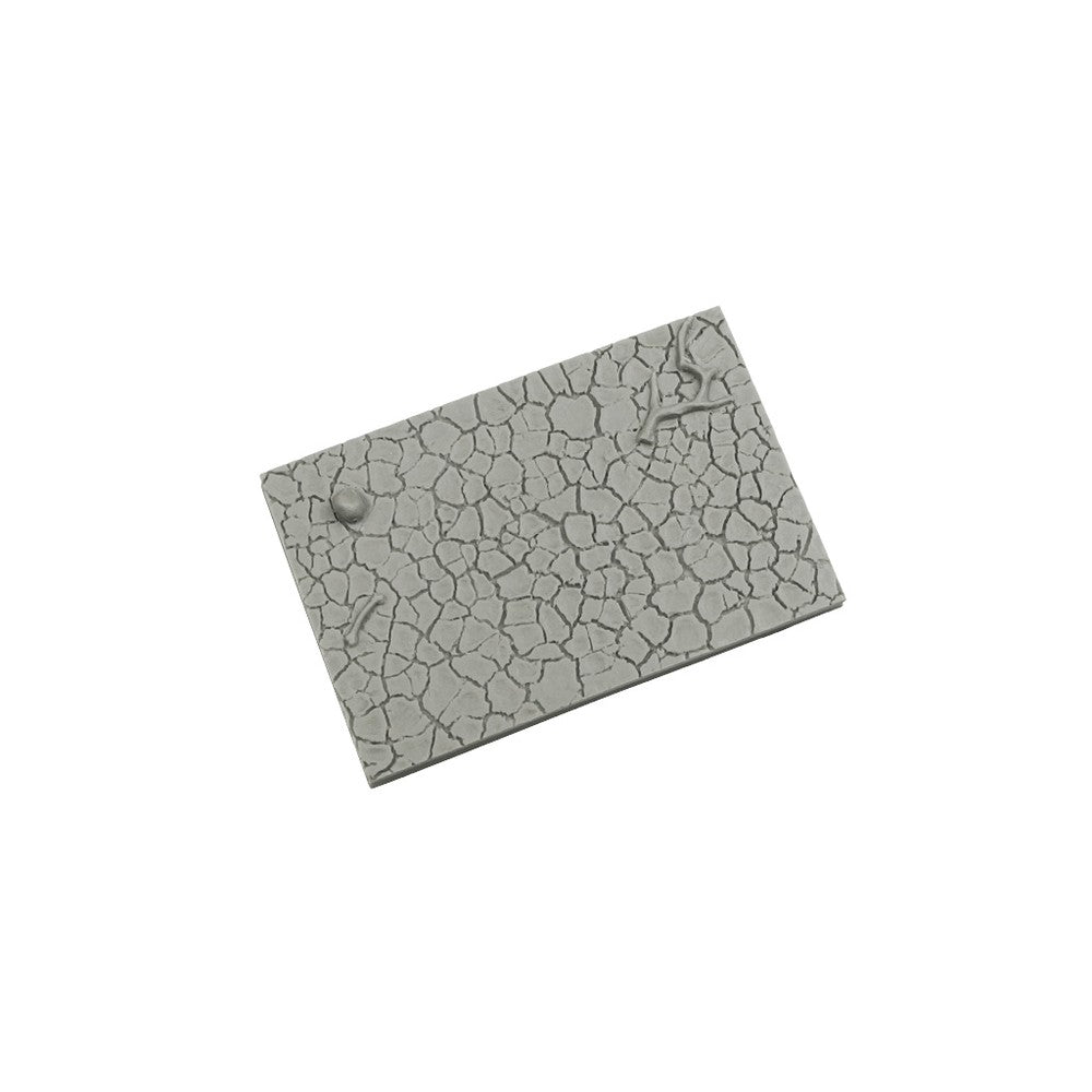 Micro Art Studio - Resin Square/Rectangular Bases - Wasteland Bases 50x75mm (1)