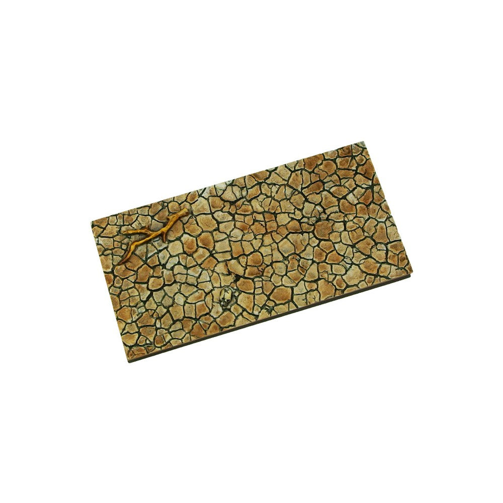 Micro Art Studio - Resin Square/Rectangular Bases - Wasteland Bases 50x100mm (1)
